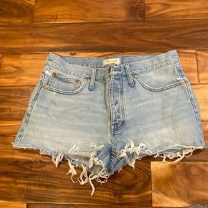 Madewell Jean shorts